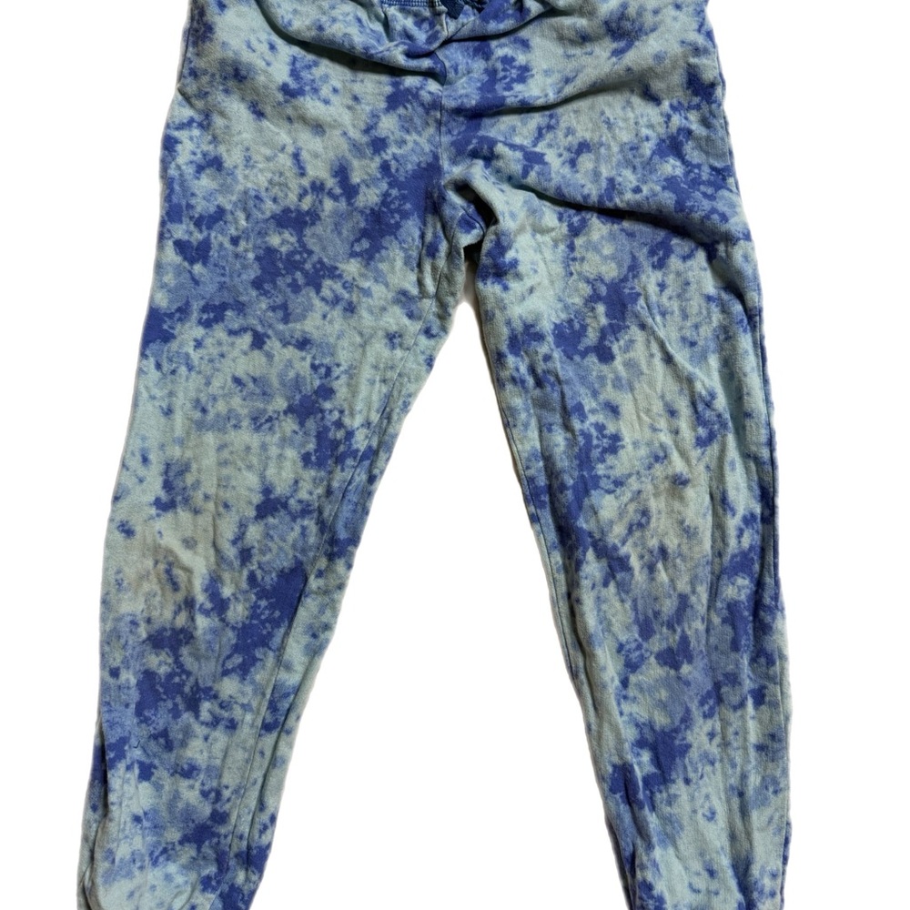 LuLaRoe Gigi + Jax Blue Tie-Dye Kids Bottoms